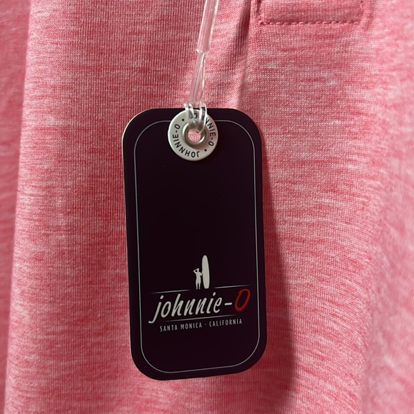 New Johnnie-O Santa Monica Rose Marbleized designed Golf Tennis Sports Polo! - Picture 12 of 12